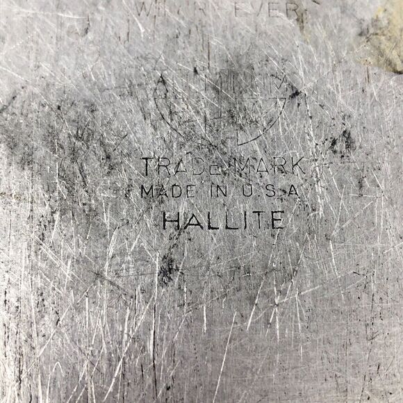 Wear-Ever Aluminum Hallite 10.5" Skillet Fry Pan Copper Toned Lid VTG USA  #2600 - Picture 5 of 14